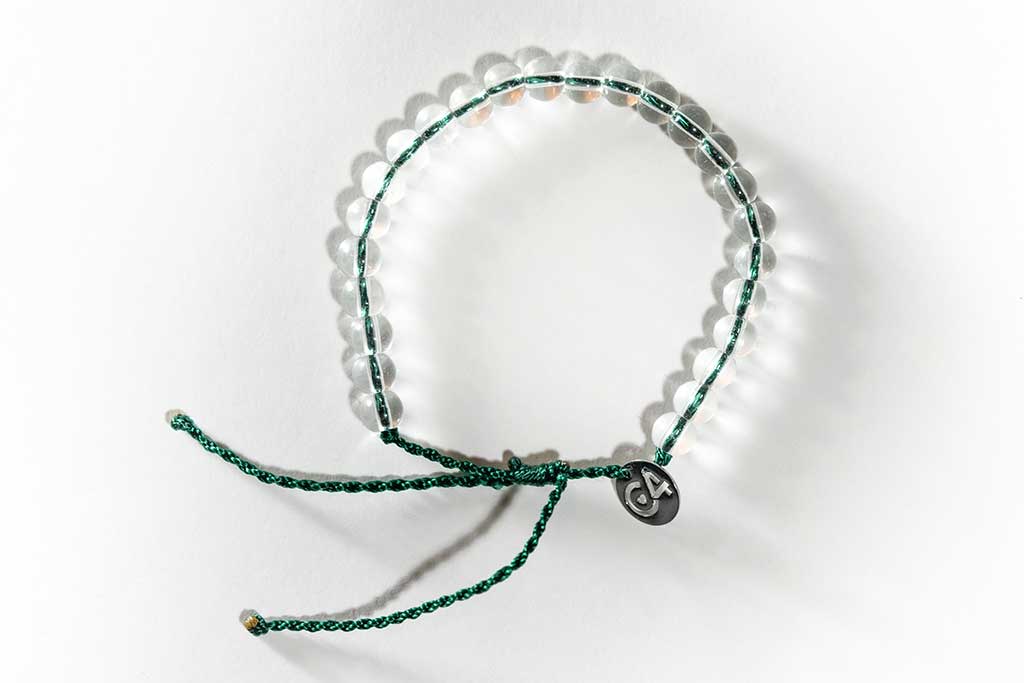 Icare4nature - Green Beaded Bracelet