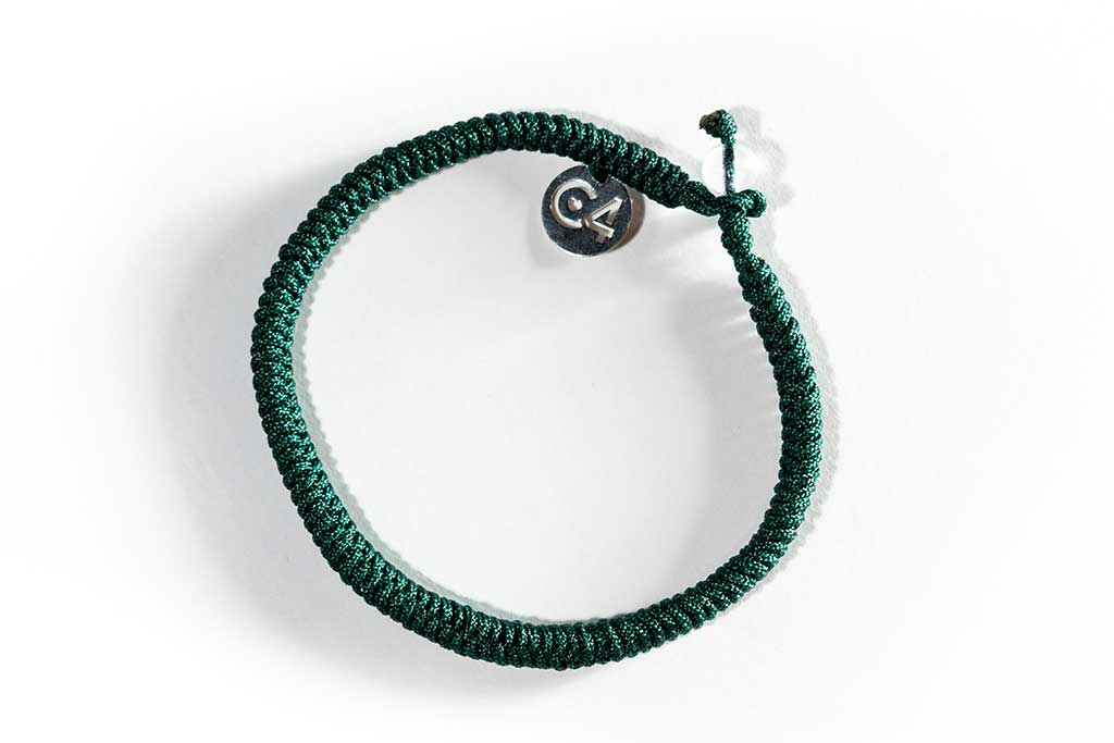 Icare4nature -  Green Rope Bracelet